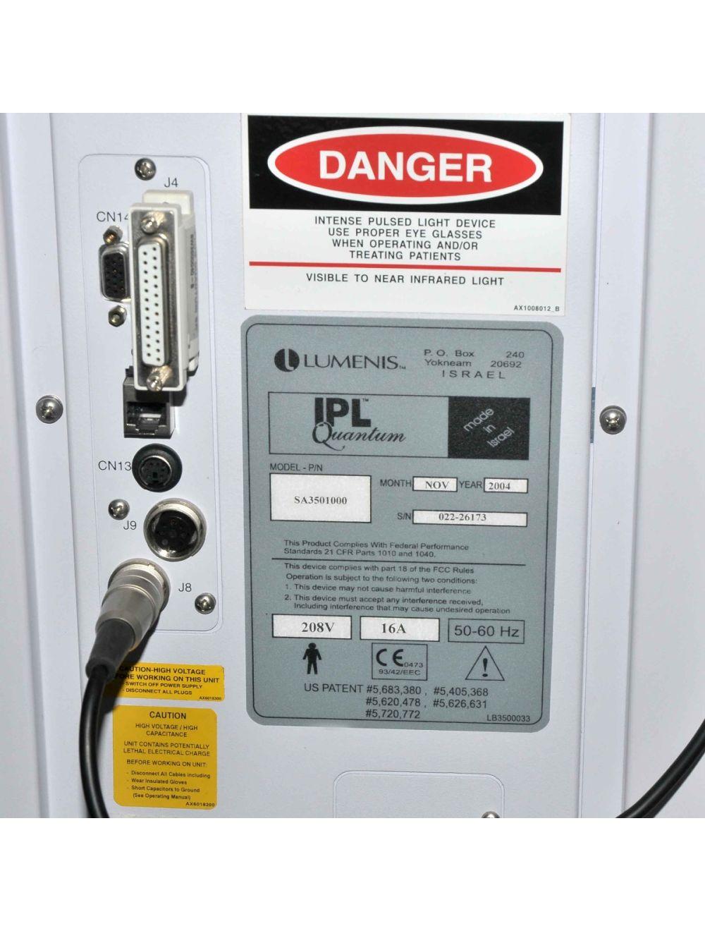 2003 Lumenis IPL Quantum Laser SR 560 590 640 nm Skin Rejuvenation 3 Handpieces image 8