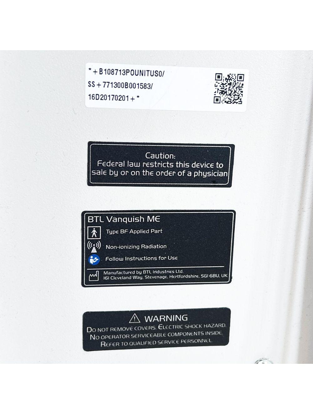 2017 BTL Vanquish ME Circumference Reduction Fat Removal System Core Applicator image 7