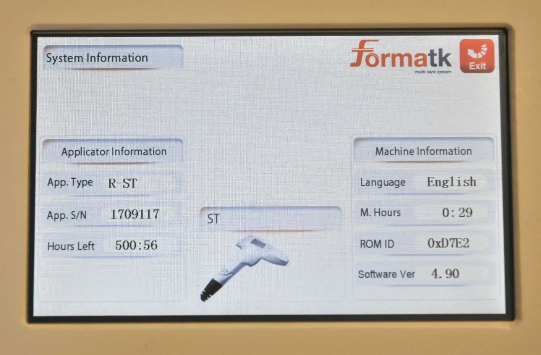 FormaTK Forma RF IPL Diamond Peel Skin Rejuvenation Laser Hair Removal System