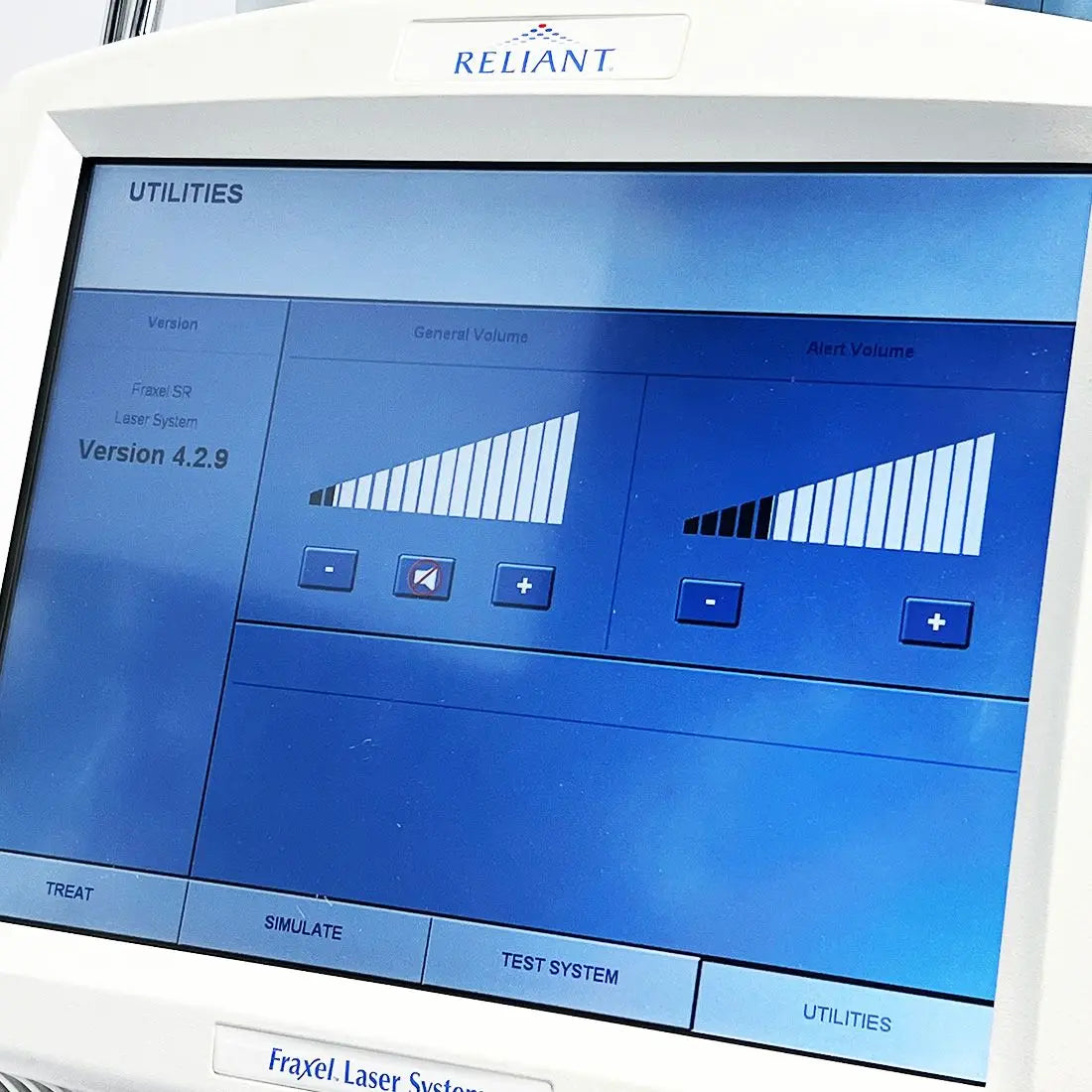Fraxel Reliant SR 1500 Surgical Laser With Zimmer Cryo 6 Cooling System