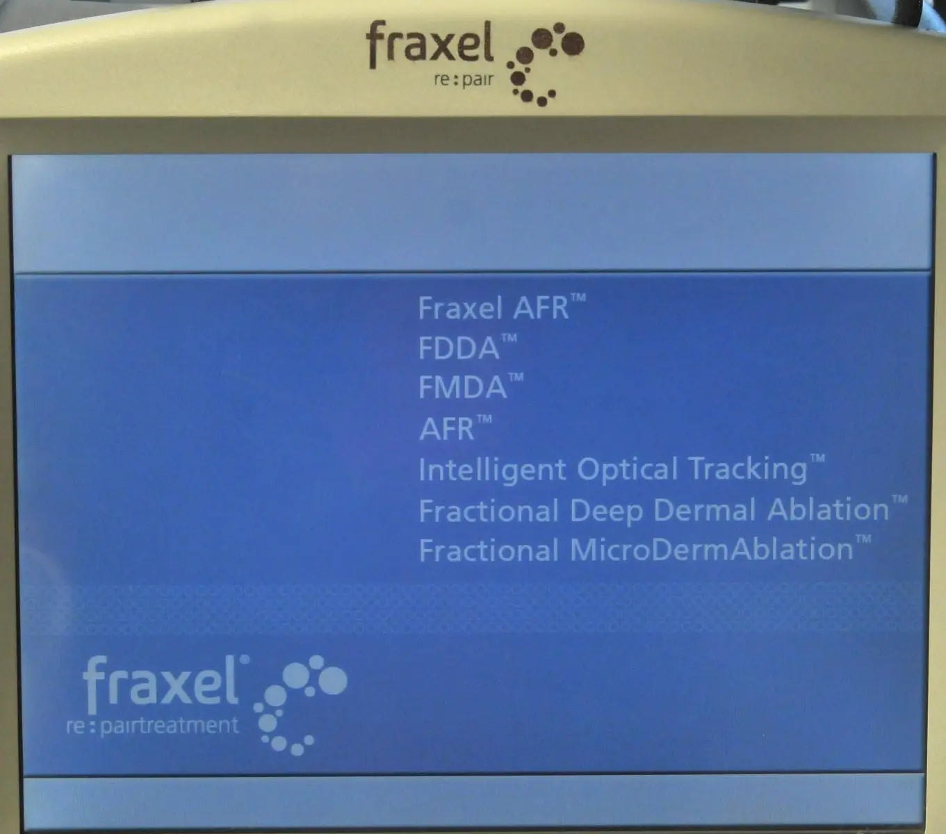 2008 Reliant Fraxel Re:Pair Skin Wrinkle Resurfacing CO2 Fractional Laser System