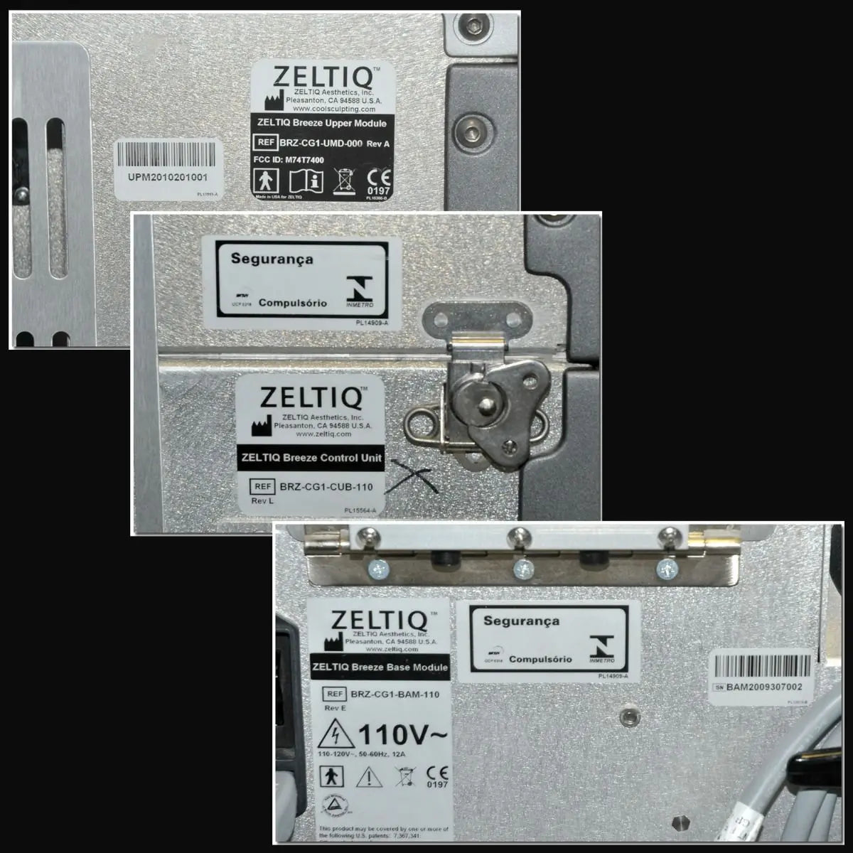 2010 Zeltiq CoolSculpting Body Contouring Cryolipolysis Fat Reduction System